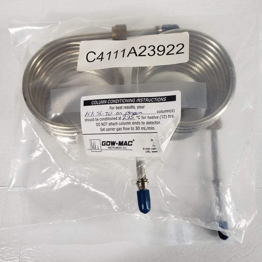 GOW-MAC C4111A23922 Stainless Steel Gas Chromatography Columns for Complex Mixes