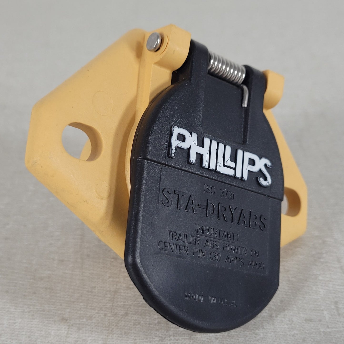 Phillips Industries ISO 3731 STA-DRY ABS 7-Pin Trailer Socket Circuit Breaker