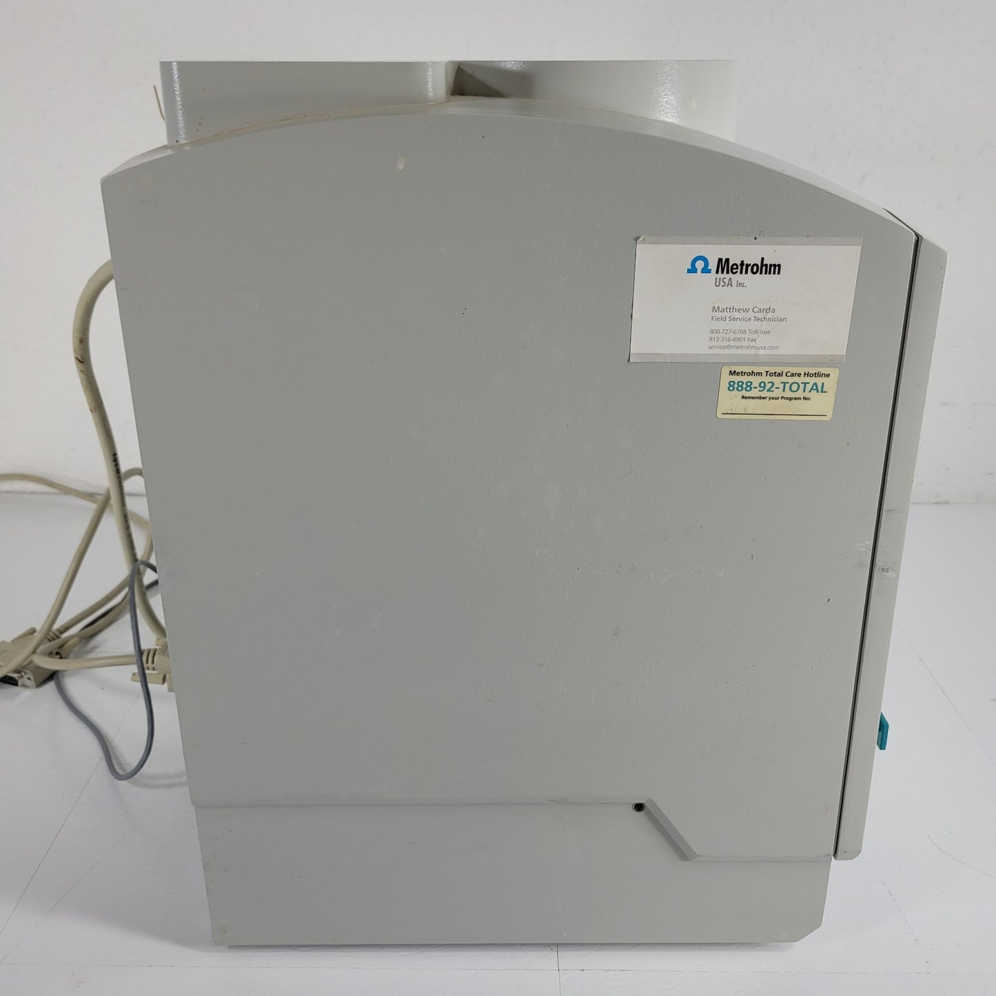 TESTED Metrohm 861 Compact IC Ion Chromatograph w 838 Autosampler and PC Softwar