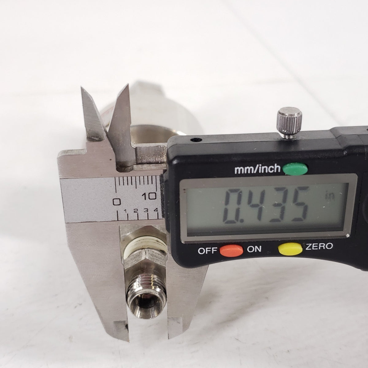 Veeco-EBI PV-10 Piezoelectric Gas Leak Valve High Vacuum 1/4" Fittings