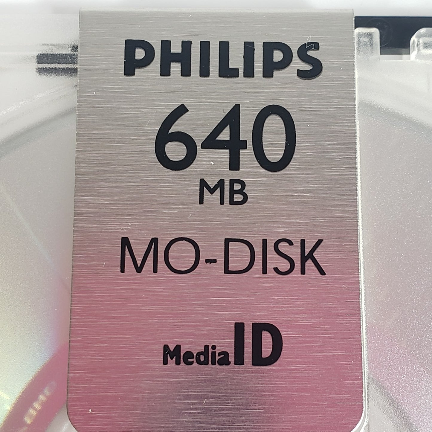 Philips 640MB 3.5" Rewritable MO Disk Magneto Optical MediaID
