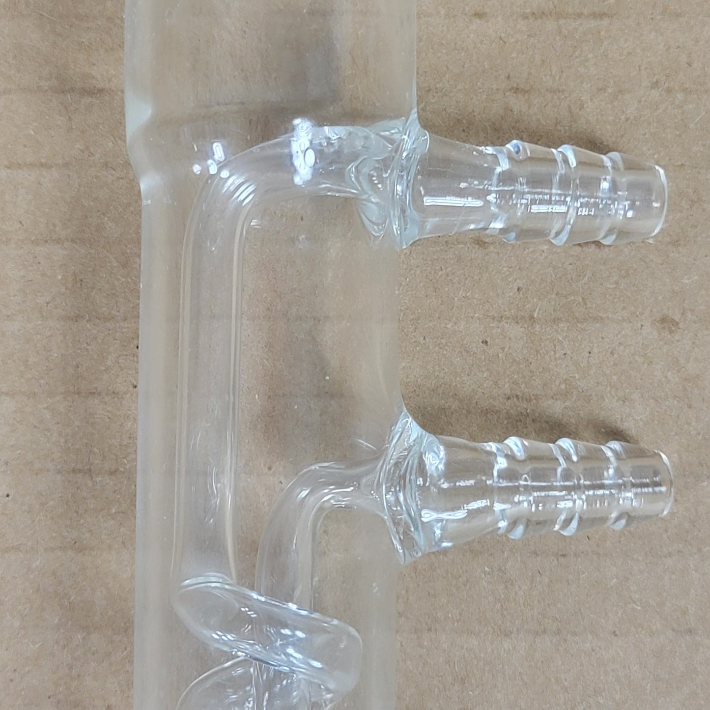 Chemglass CG-1213-05 Style-B Jacketed Coiled Reflux Condenser CN 24/40 300mm