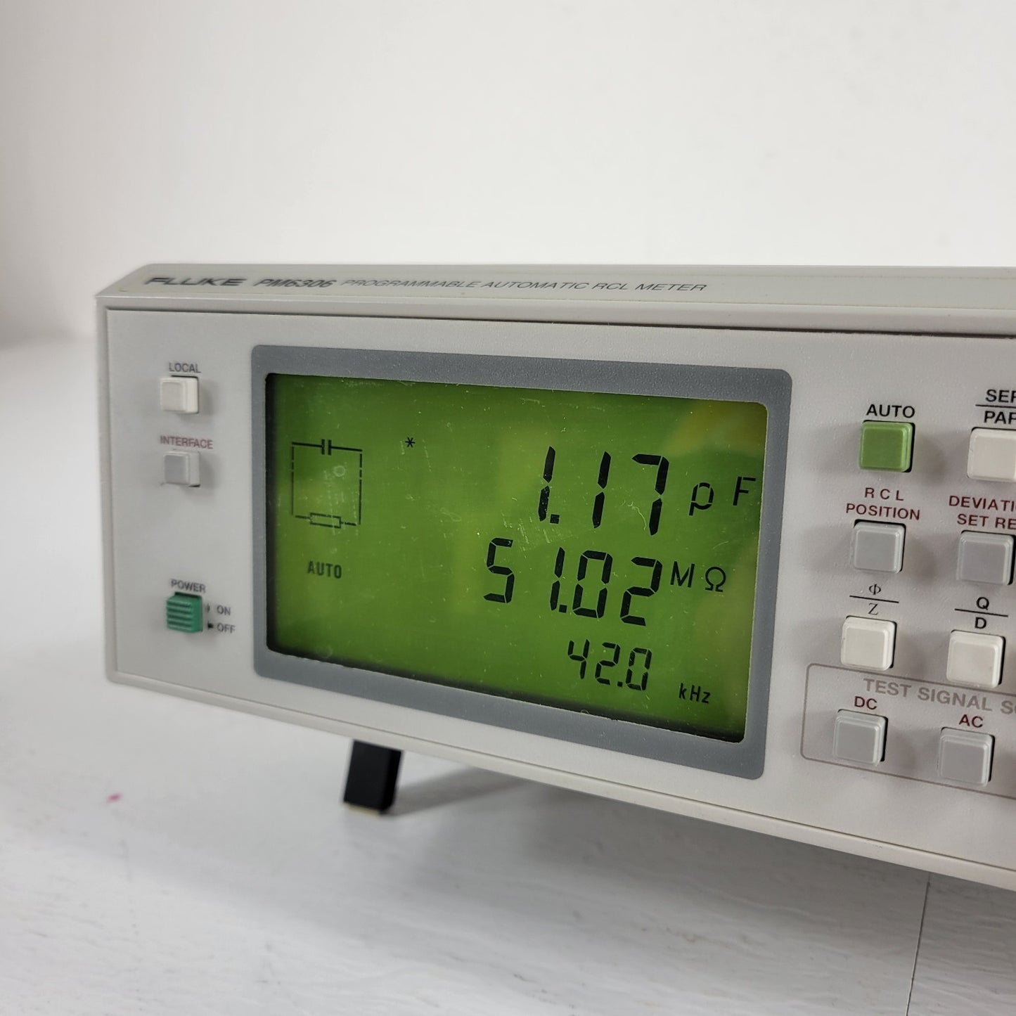 Tested Works Fluke PM3606 Programmable Automatic RCL Meter DC 1 MHz