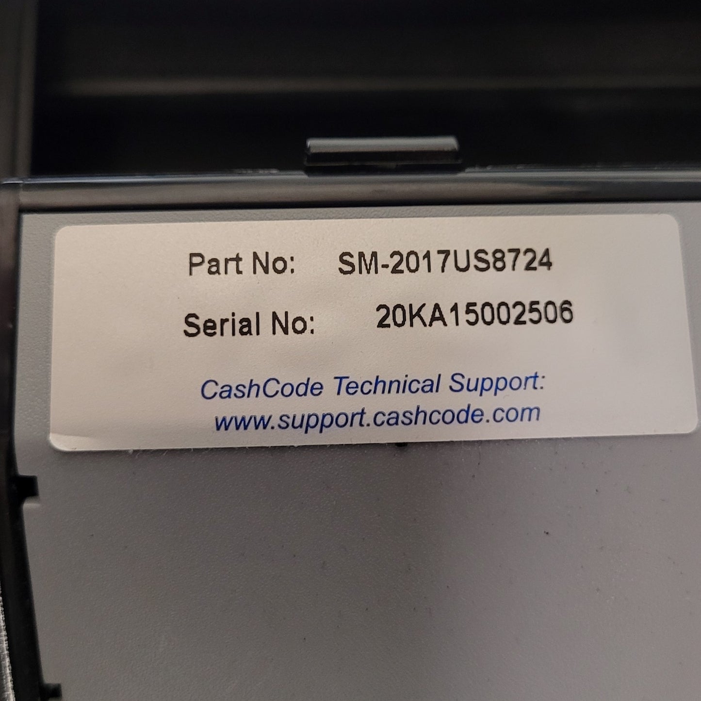 Blackboard Transact AC3000US PHIL Payment Kiosk Bill Acceptor Dispenser
