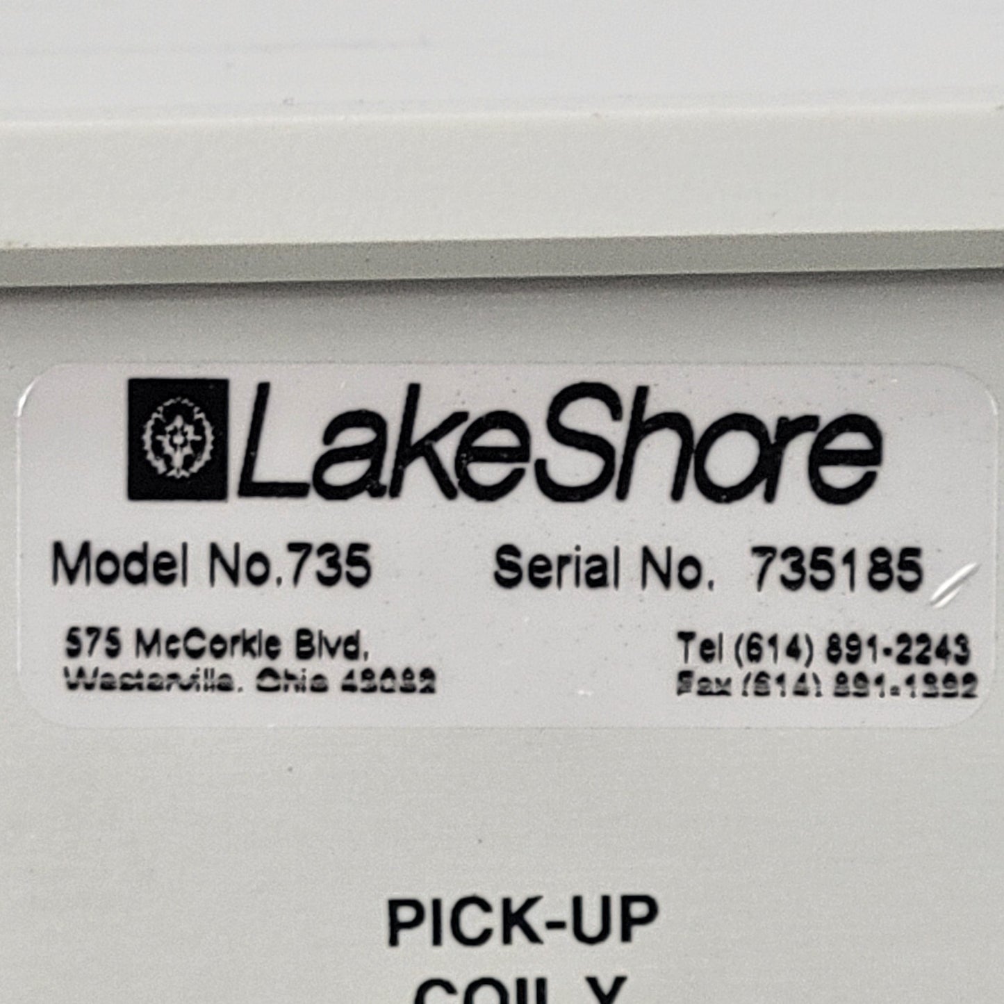 TESTED WORKING Lake Shore 735 VSM Controller 7300 Series Vibrating Sample Magnet
