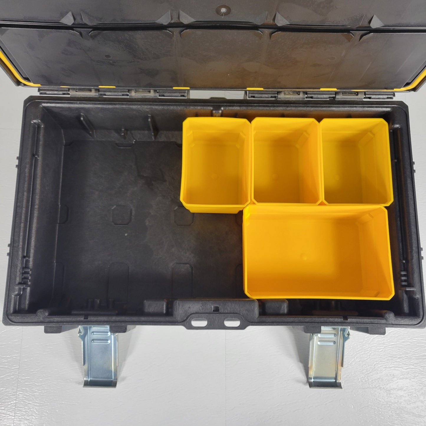 DEWALT DWST08201 Tool Box, Internal Organized Storage Bins and Containers