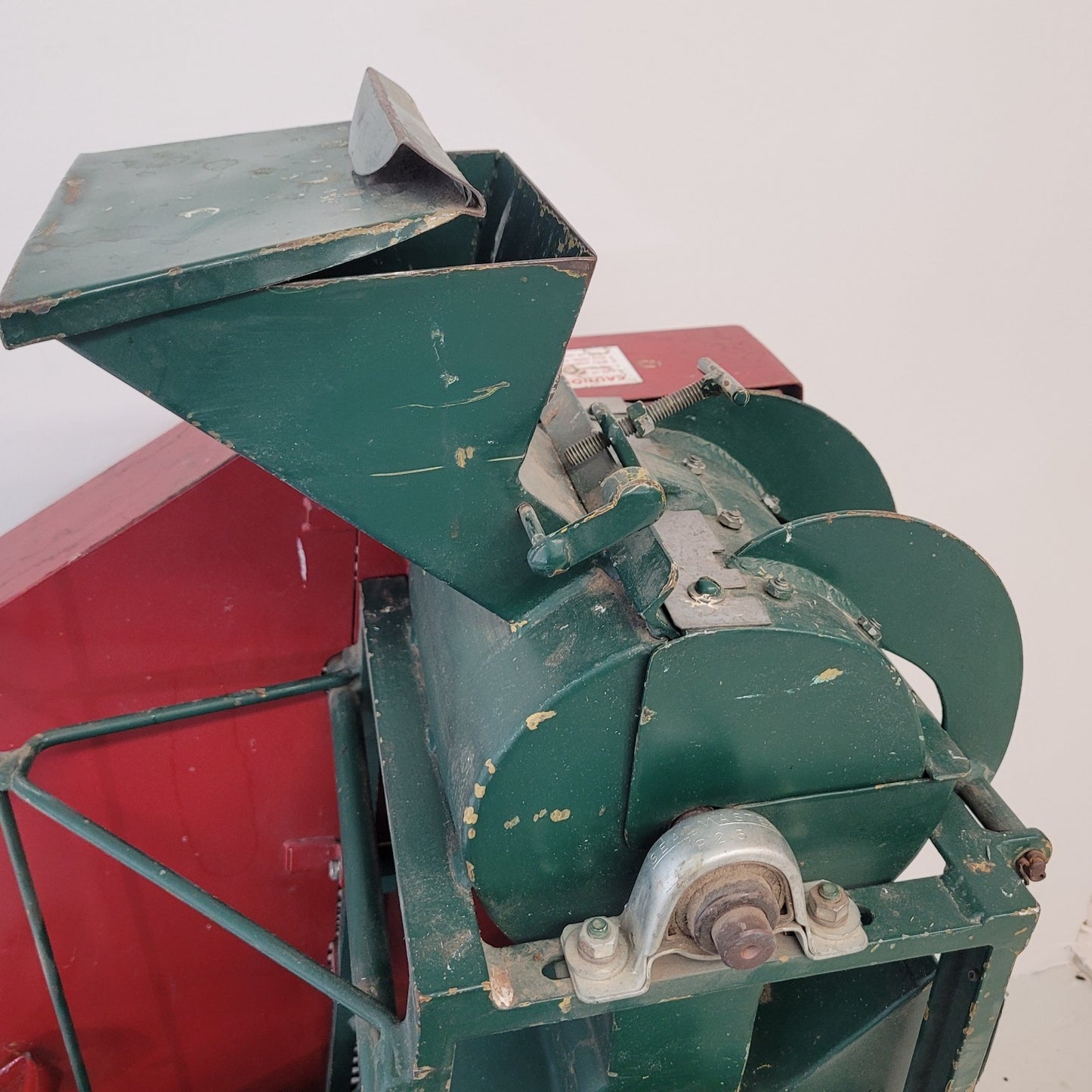 Tested ALMACO Plant & Head Thresher Vintage Seed Grain Research Thresher Cart