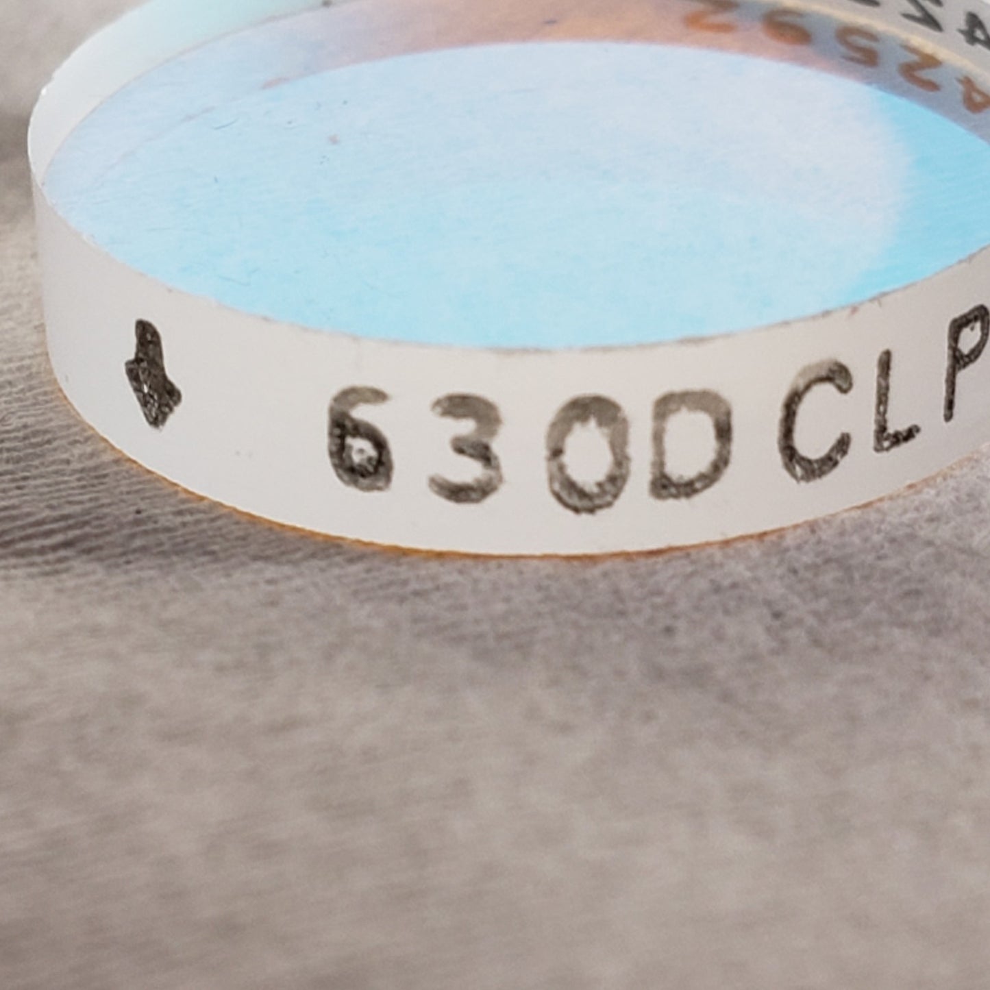630D CLPEXTR 5/8" Optical Longpass Filter 630nm Flow Cytometry