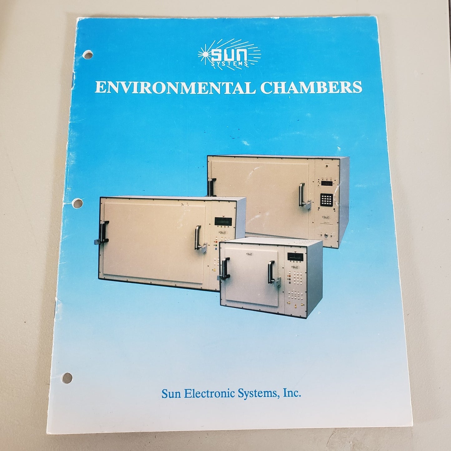 SUN SYSTEMS EC13 Environmental Chamber For Heating/Cooling Experiments