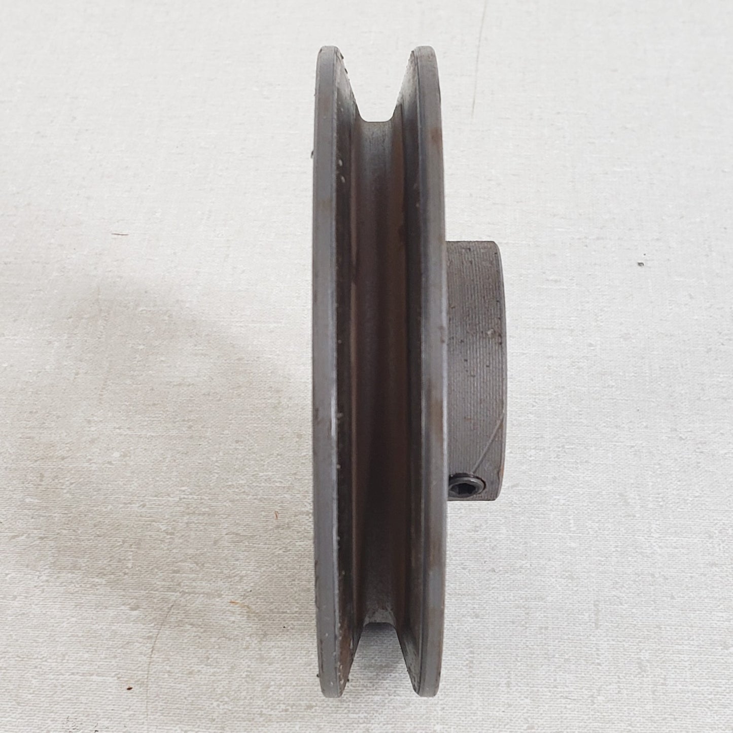Browning AK46 Cast Iron Single Groove V-Belt Pulley 1/2" Bore 4-3/8" Diameter