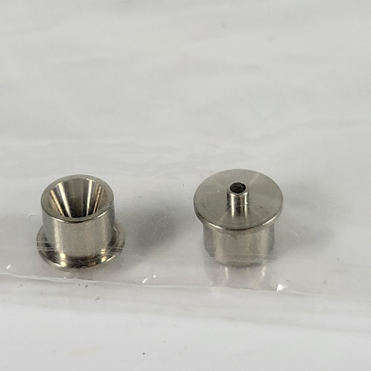 Lot of Two Shimadzu 221-44584-00 Gas Chromatograph Injection Port Needle Guides