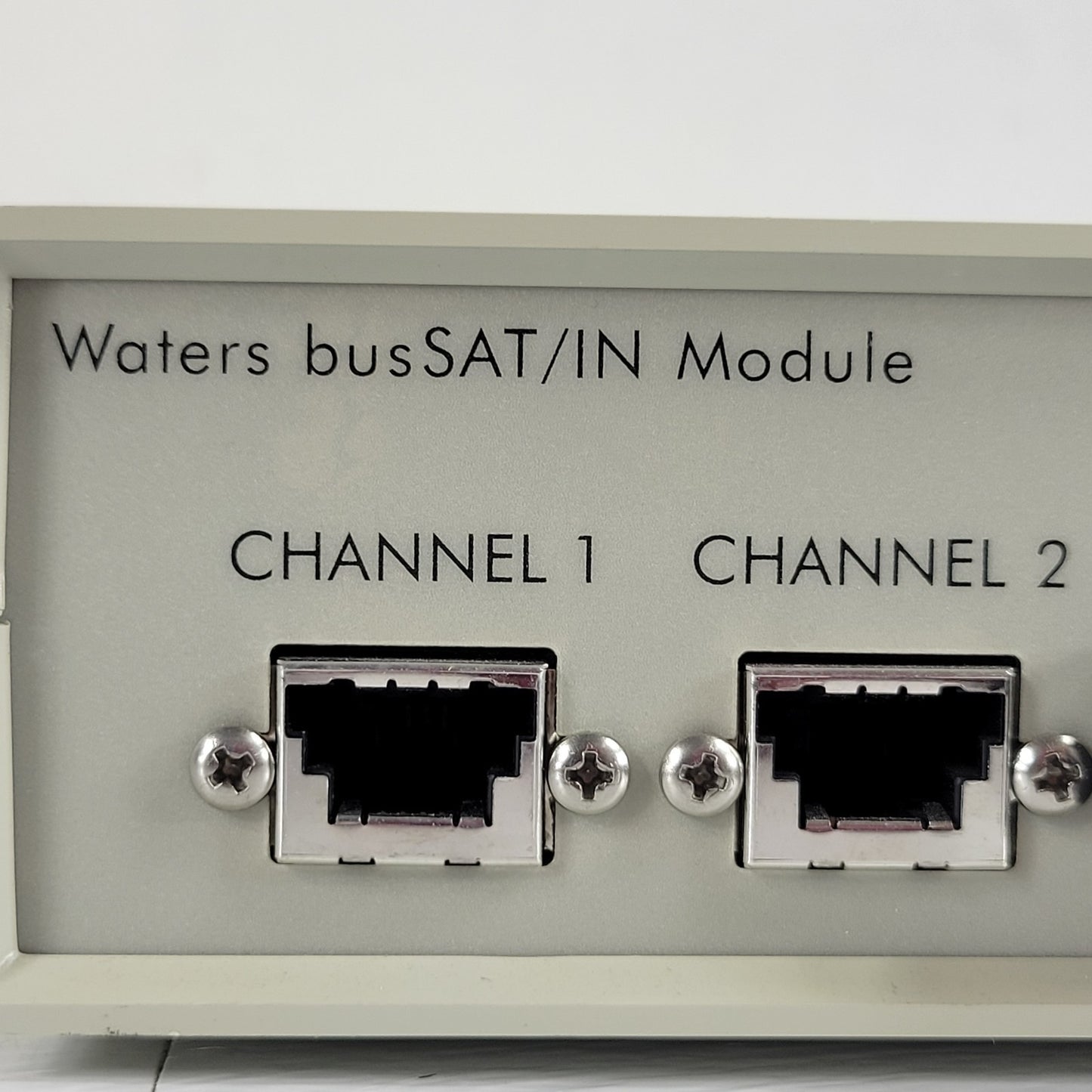 WATERS WAT073640 BUS SAT/IN Module & PSU, Bus & Net LAC/E, 9-Pin, Dual-Channel