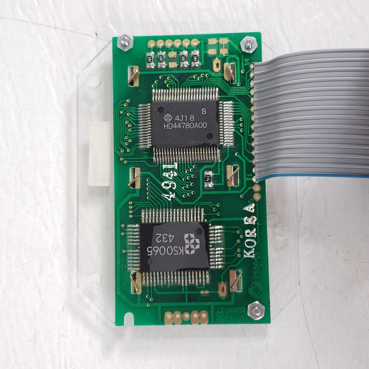 Zebra 30244M XI Series LCD Display Module PCB Assembly w/ Ribbon Cable
