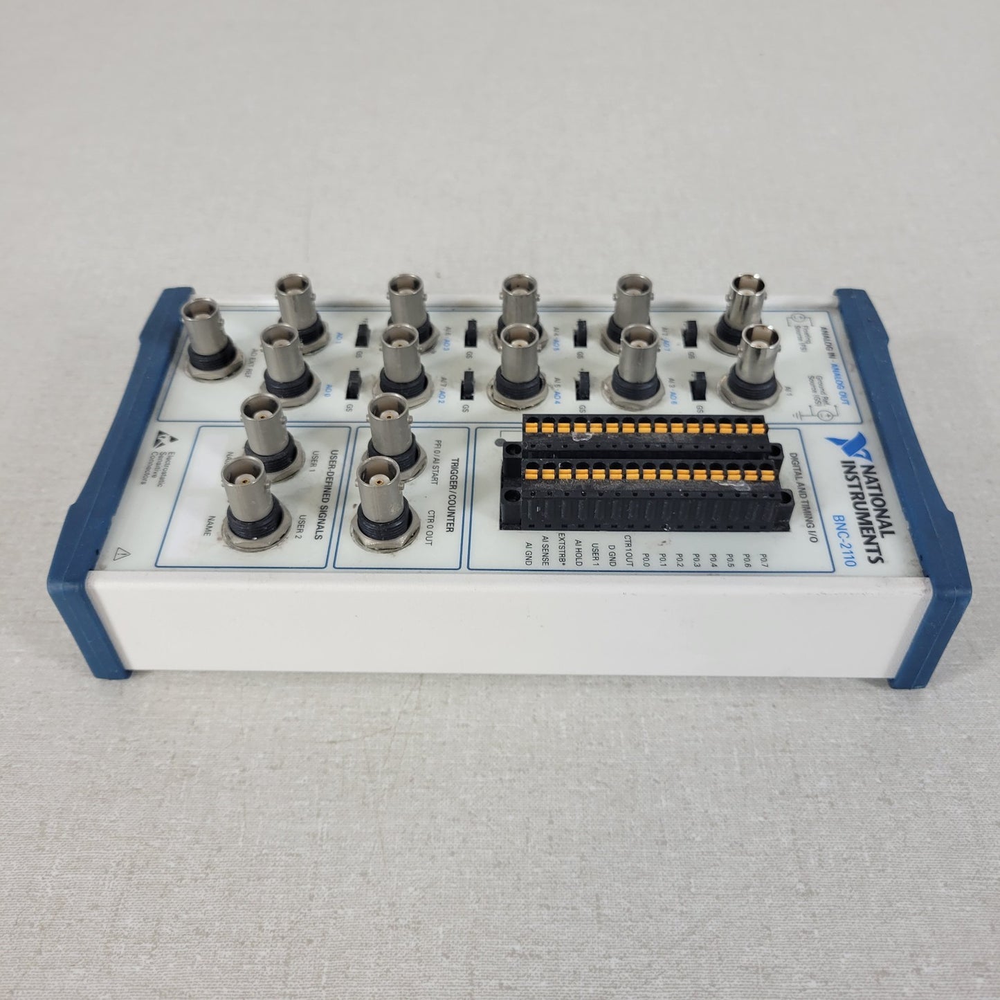 National Instruments BNC-2110 Shielded Connector Block 15 BNC Connectors