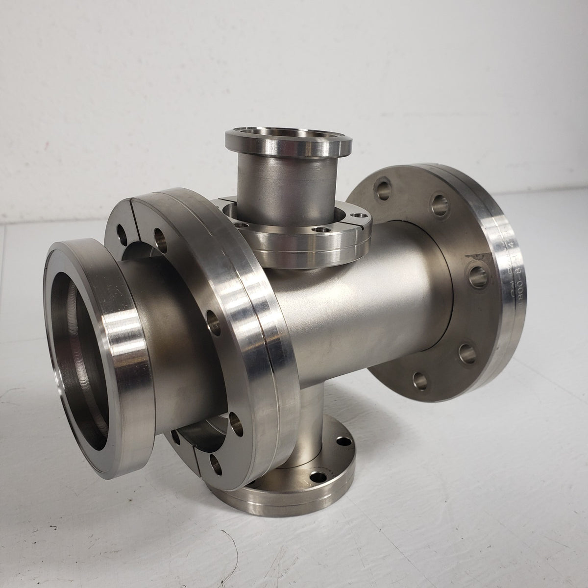 NorCal DN63CF DN35CF 4-Way Reducing Cross 2 Rotatable ConFlat UHV Vacuum Flanges