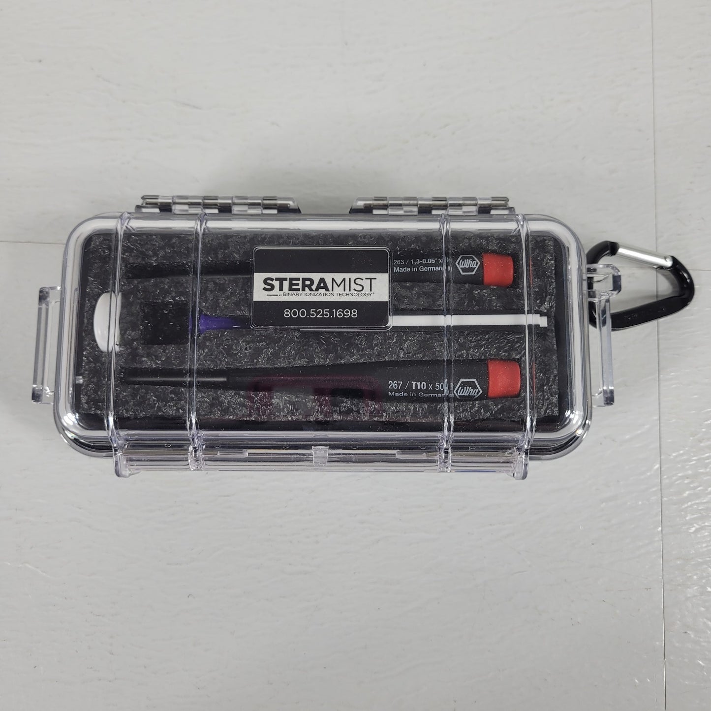 SteraMist EQU-115 / EQU-116 Tool Kit Maintenance Wiha Drivers Accessory