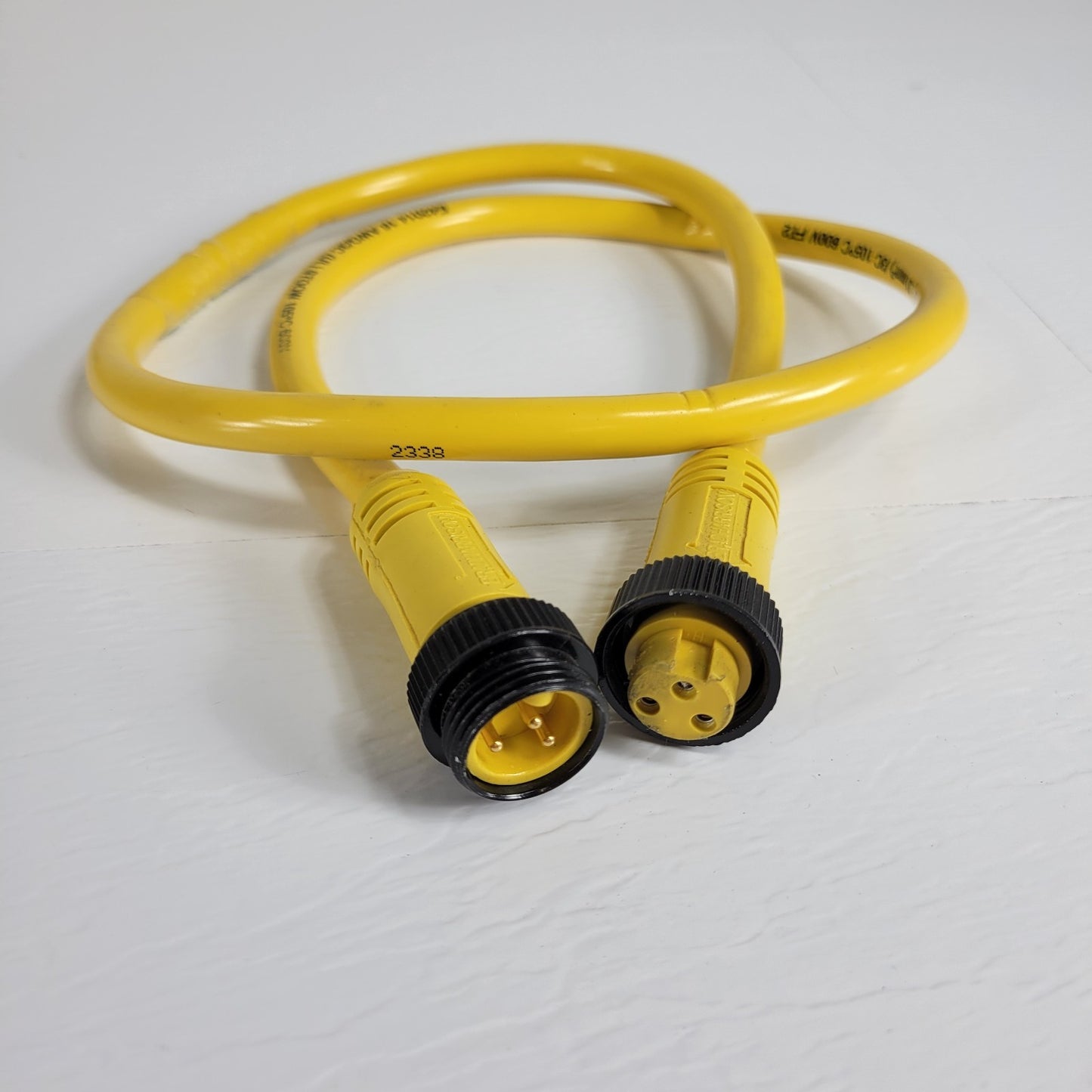 Woodhead 113030A01F030 1300100463 Mini-Change 3P M/F 3ft 16/3 PVC Cordset