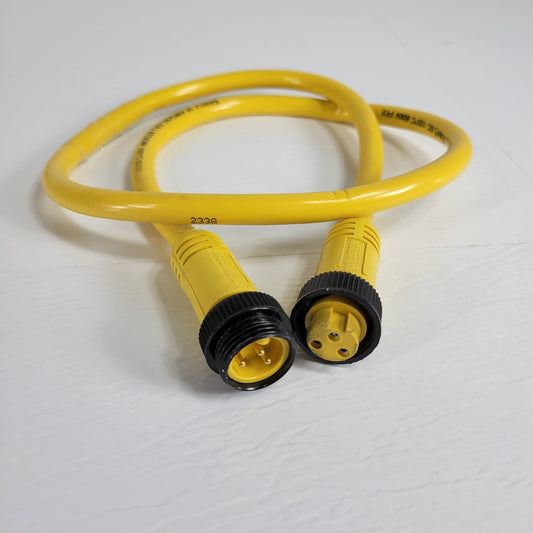 Woodhead 113030A01F030 1300100463 Mini-Change 3P M/F 3ft 16/3 PVC Cordset