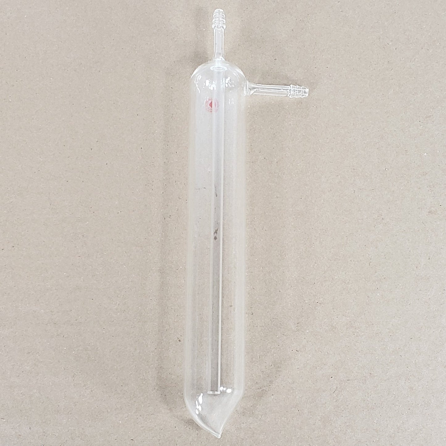 Ace Glass Inc. Large Jacketed Cold Finger Straight Barbed Top and Side Joints