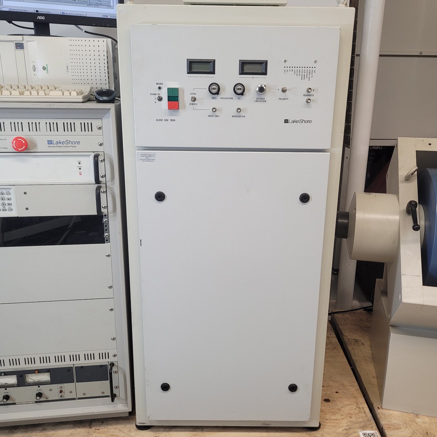 READ DESC LakeShore 7307 VSM Vibrating Sample Magnetometer System w/Ni Standard