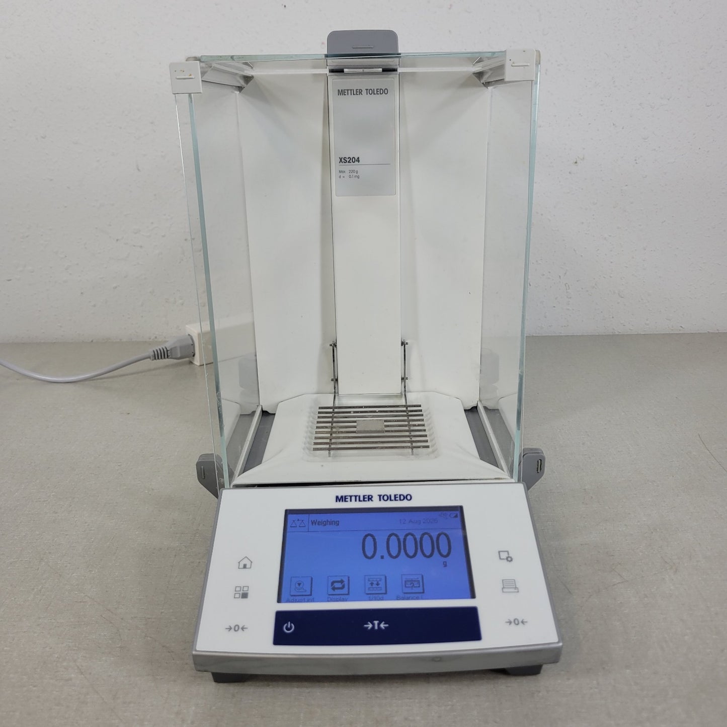 TESTED Mettler Toledo XS204 Analytical Lab Balance 220g x 0.1mg SmartGrid FACT