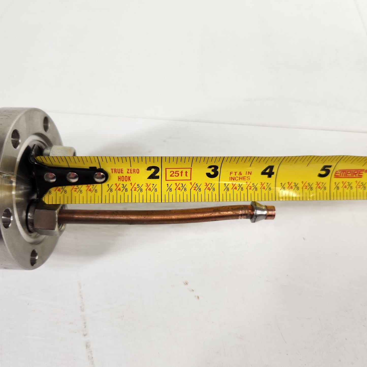 MDC 2.75" CF Dual 1/4" Swagelok Electrically Isolated Fluid Feedthrough