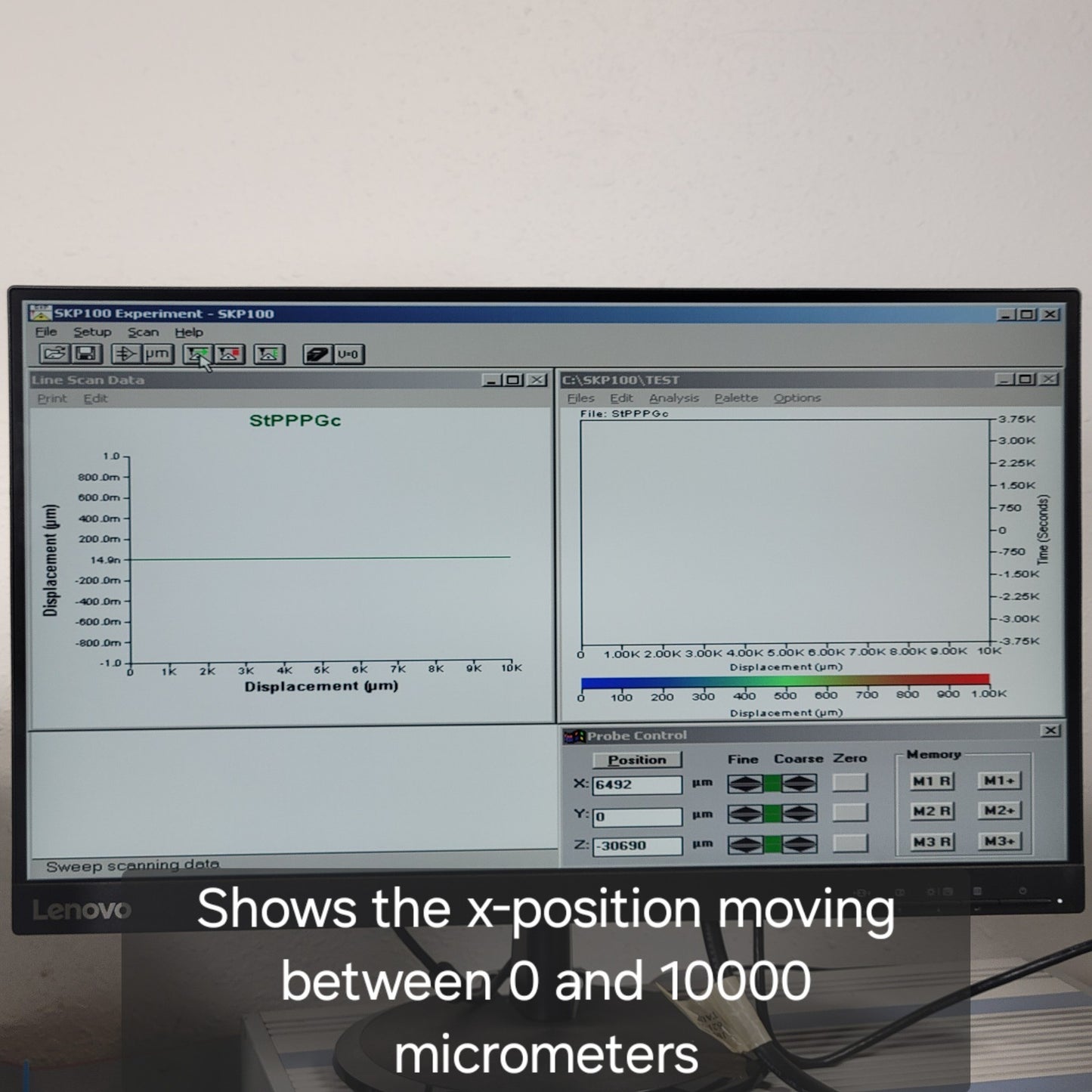 PerkinElmer PAR SKP100E Scanning Kelvin Probe SCV100 PC Original Software AS-IS