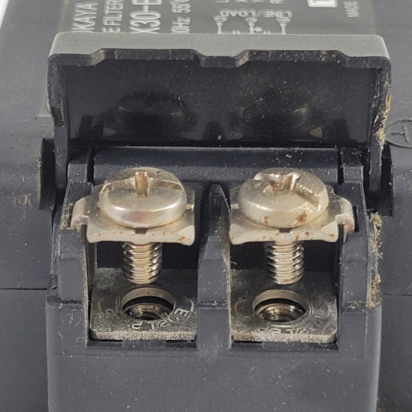 Okaya Electric SUPF-EX30-ER-6 AC Power Line Noise Filter 30A 250V 50/60Hz