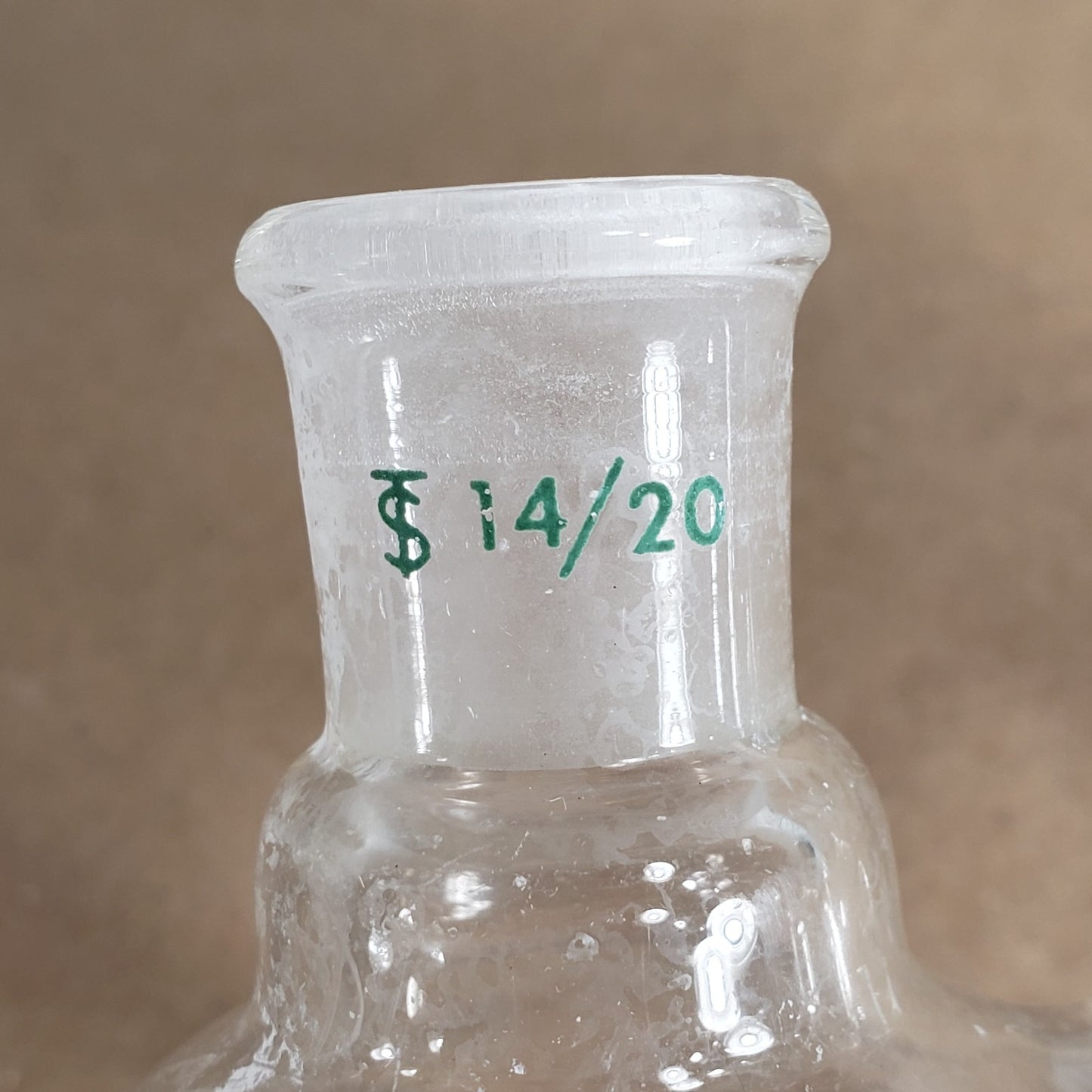 Lot of 3 Chemglass AF-0529-04/02 250/100mL Round Bottom Flasks CN 24/40 14/20
