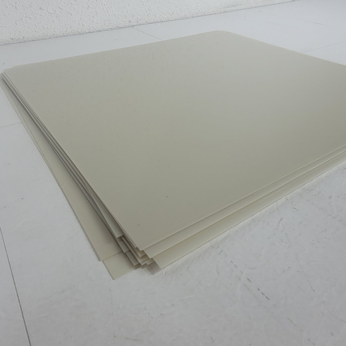 Lot 19 PET Polyester Film Sheets 14 Mil .014" 14" x 14" Translucent Plastic