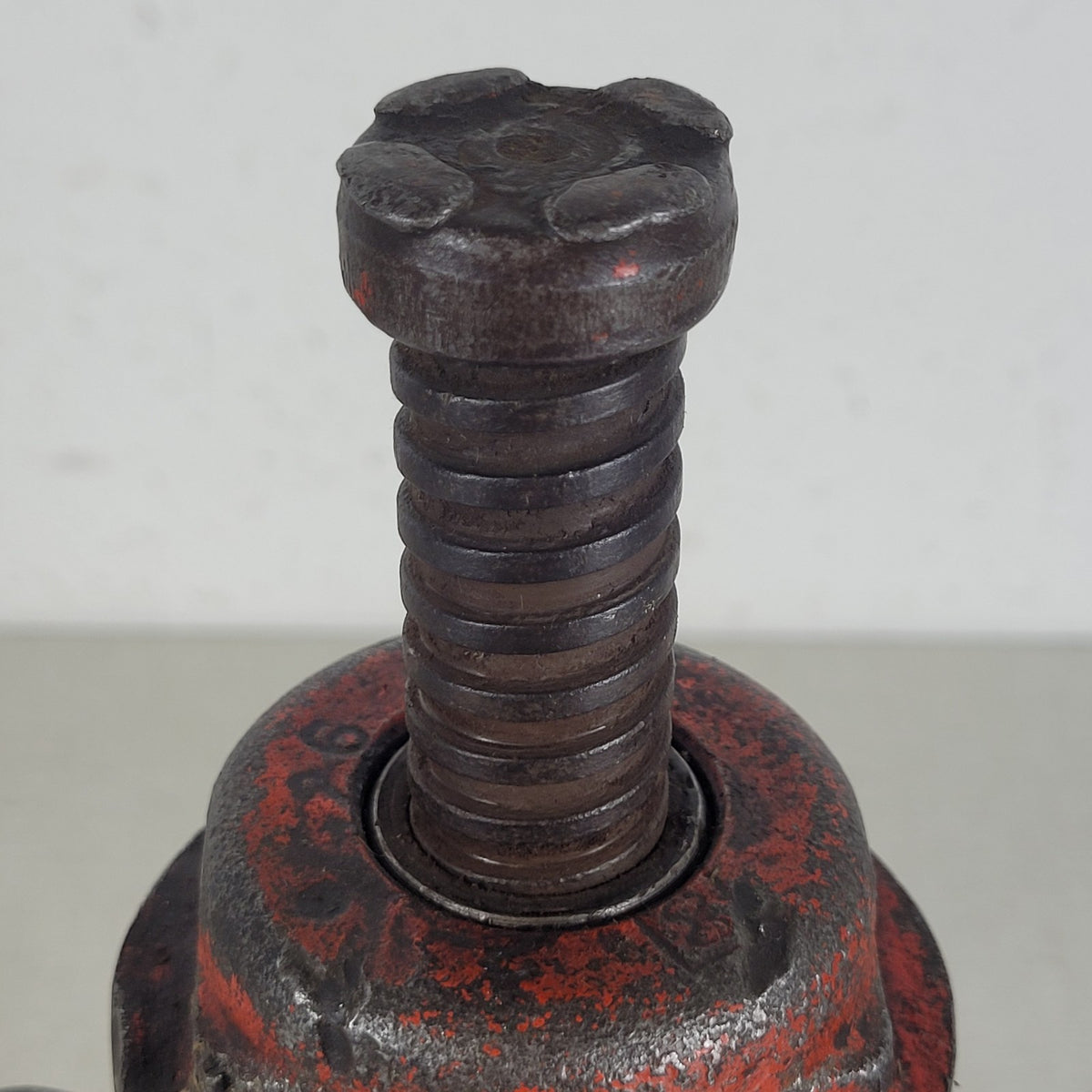 Vintage Hydraulic Bottle Jack Heavy Duty Manual Pump Red Parts / Repair