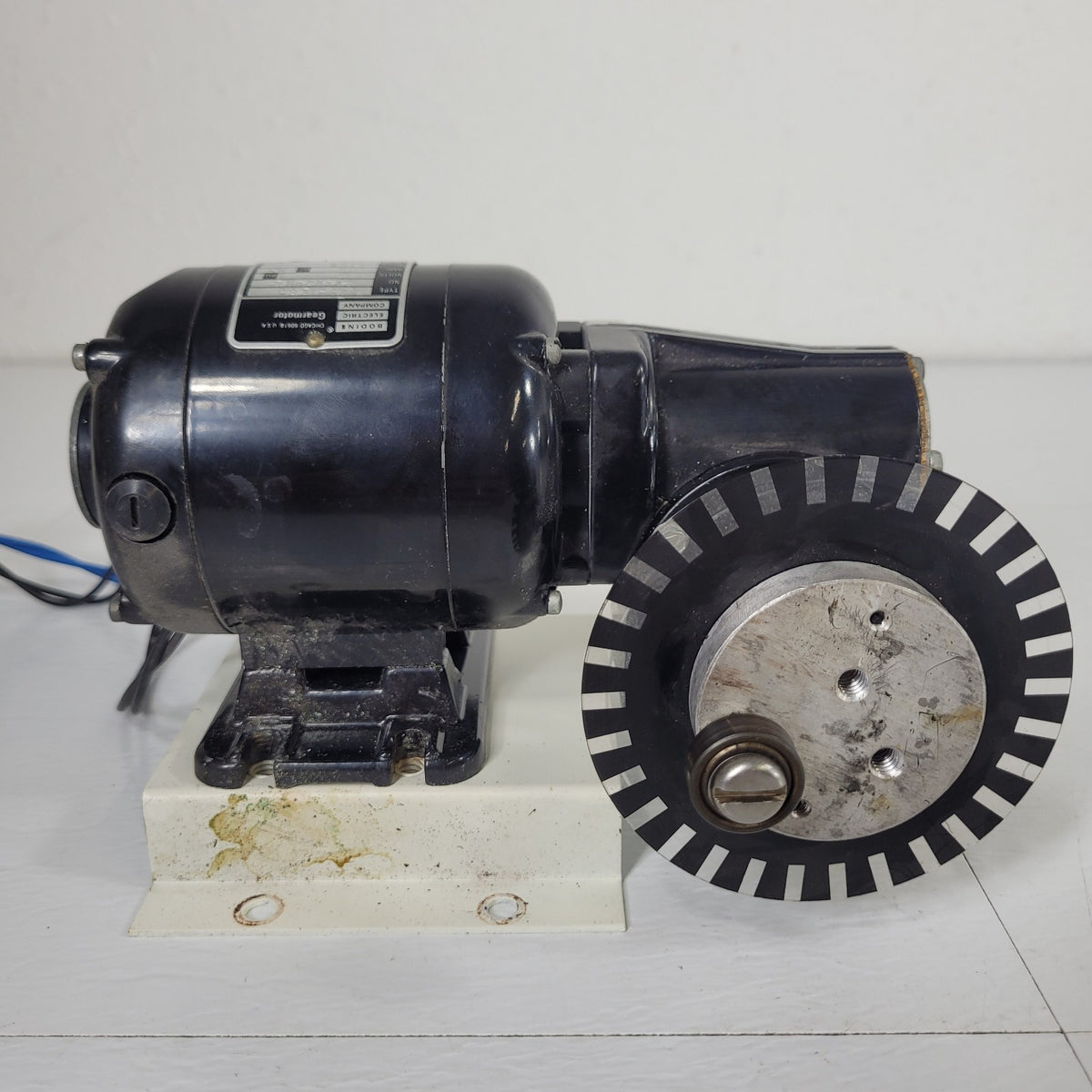 Bodine NSH-12RH P0465462 DC Gearmotor 115VDC 173RPM 10:1 1/50HP 4.8 lb-in