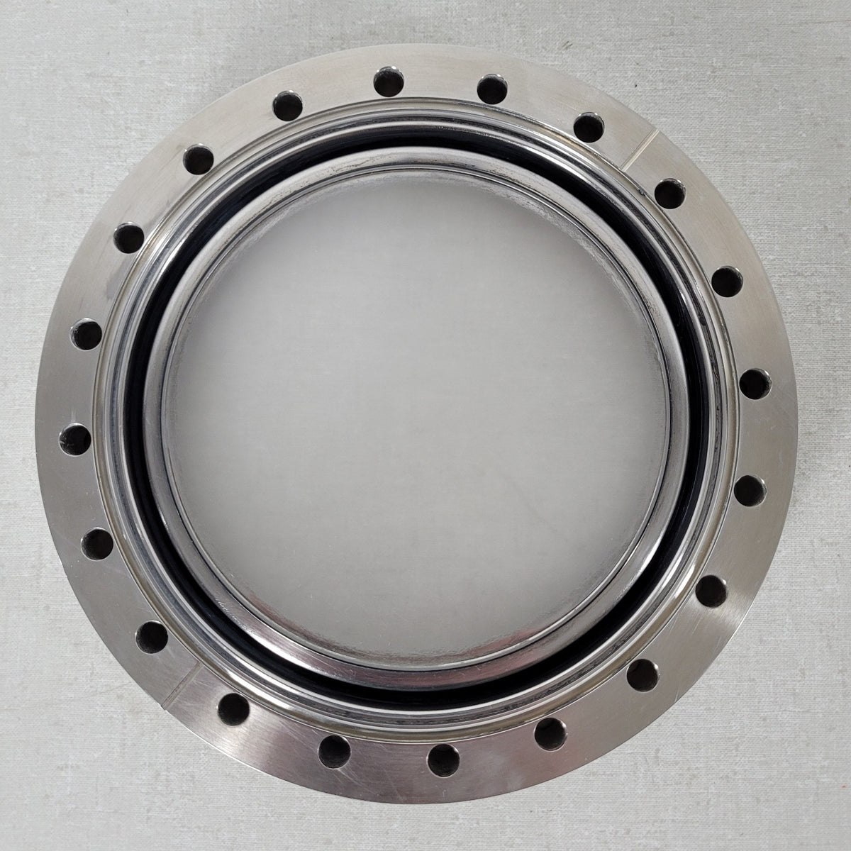 DN160CF 8" CF Conflat UHV Stainless Steel Glass Viewport Hazy Matte