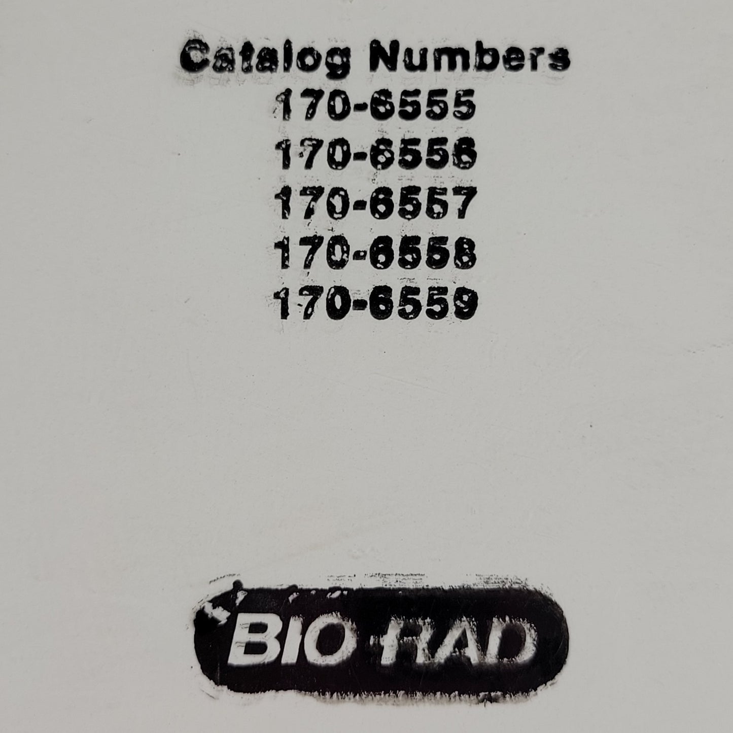 BIORAD GLYCO Doc Gel Imaging System Instruction Manual 170-6555 to 170-6559