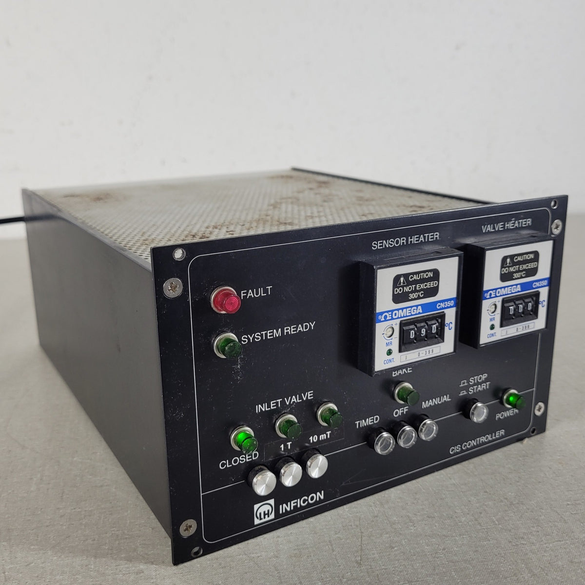 Leybold INFICON 908-140-G2 CIS Sensor Valve Heater Controller 230V