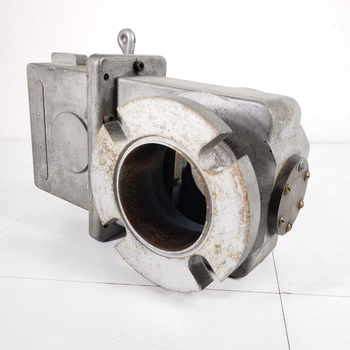 TESTED Vacuum Research Cenco 2" ASA Manual High Vacuum Gate Valve Neck Flange