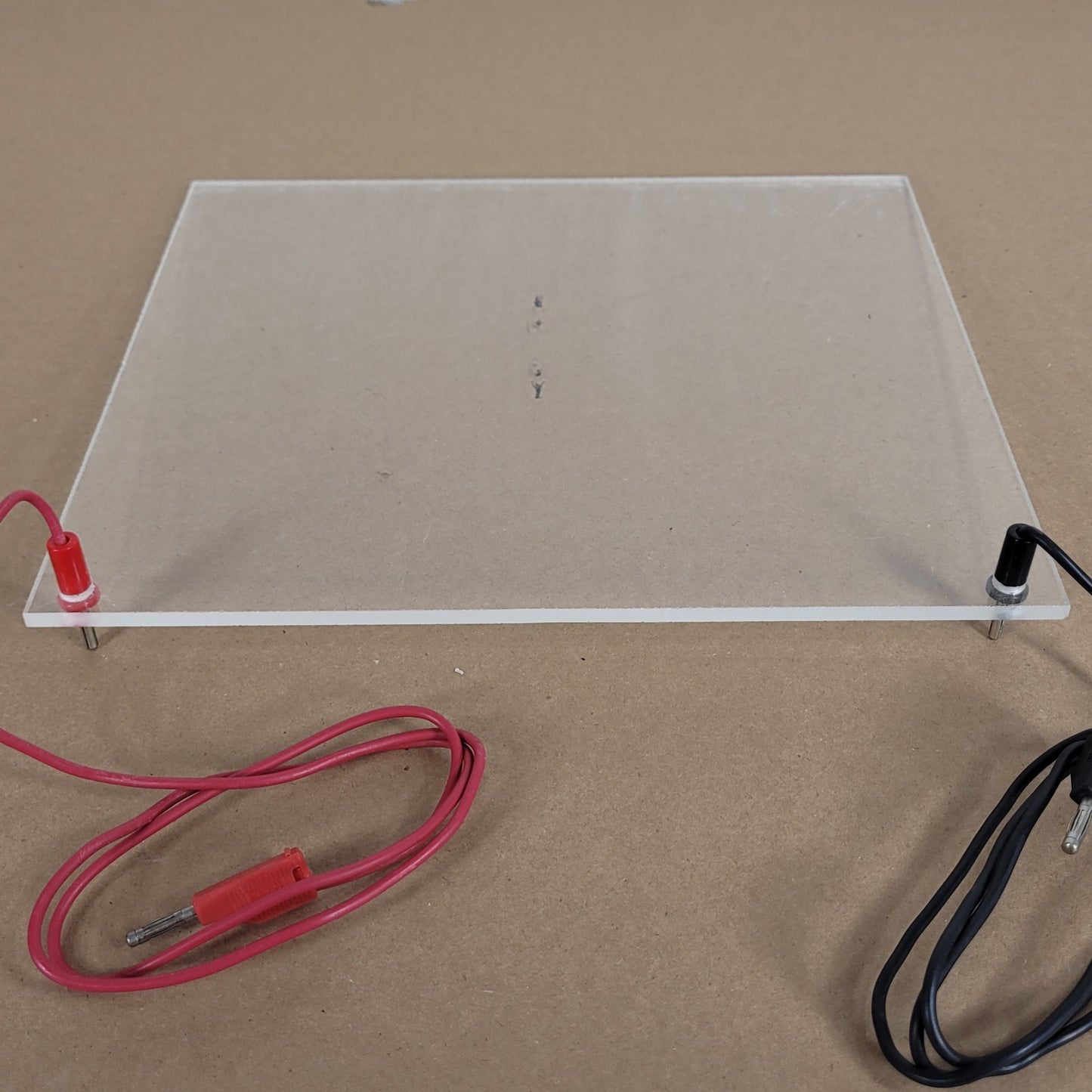 Large Acrylic Horizontal Gel Electrophoresis Chamber UVT Tray Power Leads Ellard