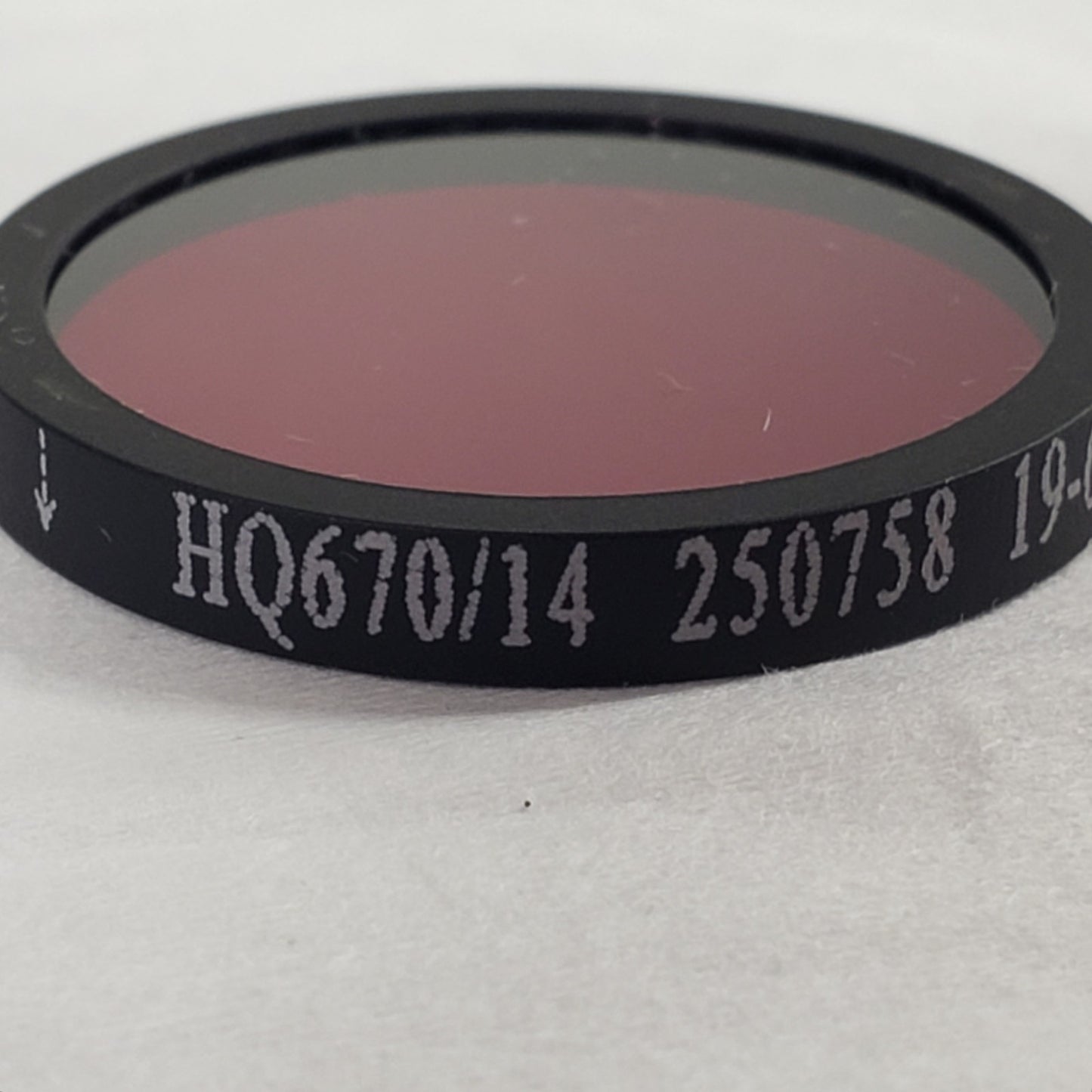 CHROMA HQ670/14 1" Optical Bandpass Filter for Optical Flow Cytometry Systems