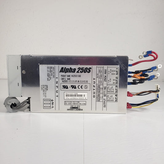 TDK Lambda Alpha 250S MA250S5 250W Power Supply MA2500138B 12v 5v 3.3v 5.1v