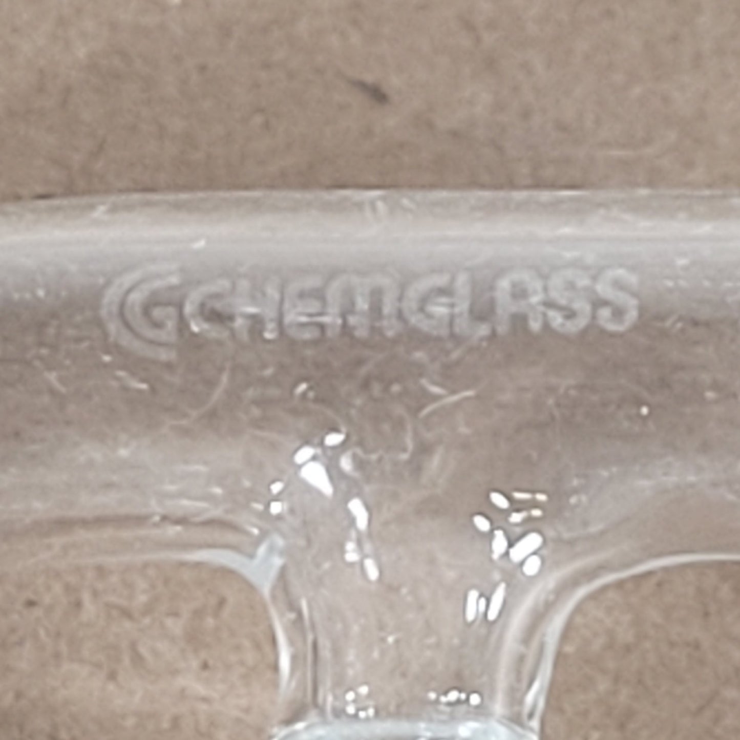 Chemglass CG-1239-02 Short Path Distilling Head 10/18 Thermometer Joint 14/20