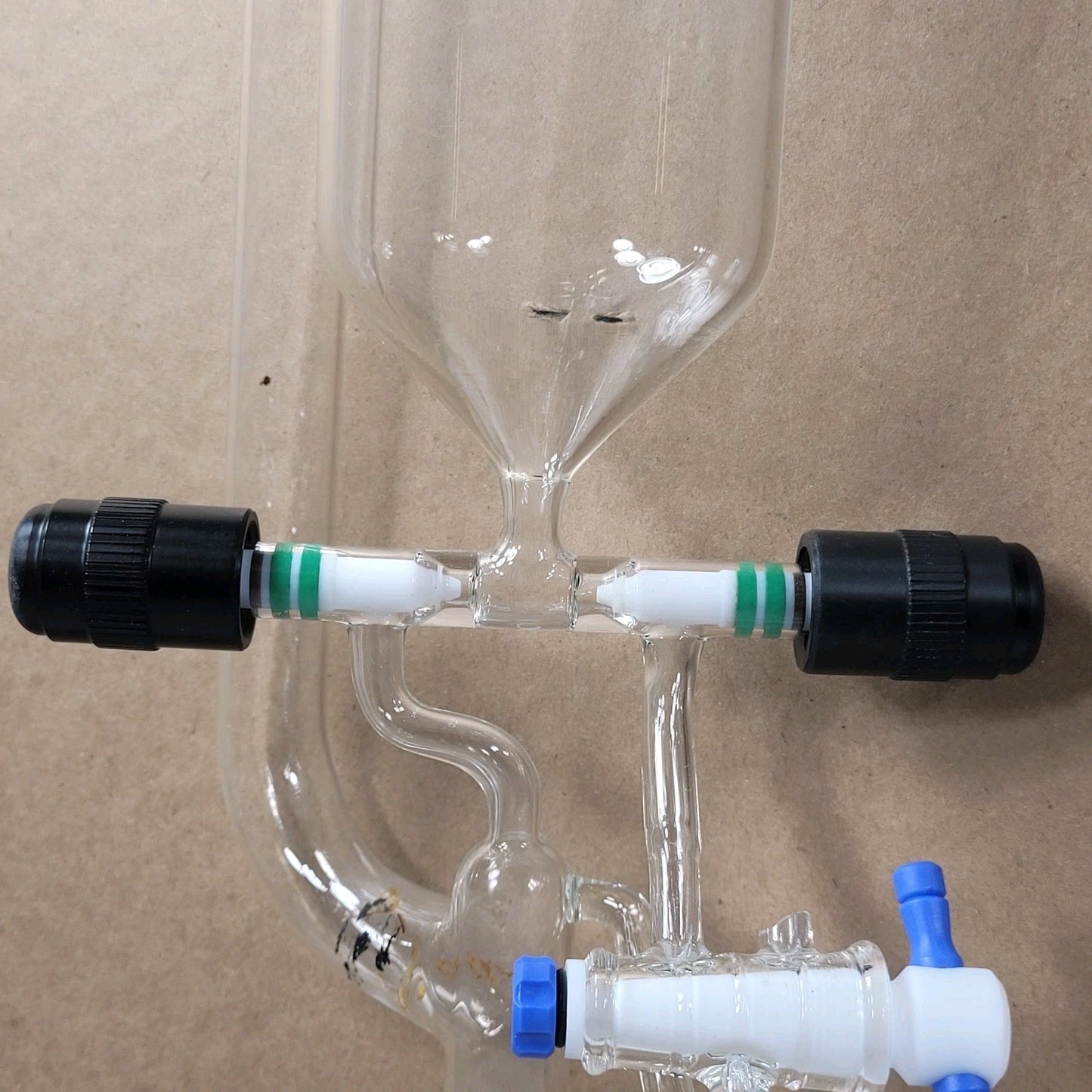 Air-Free Schlenk Solvent Distillation Still Head 24/40 Chemistry Glassware