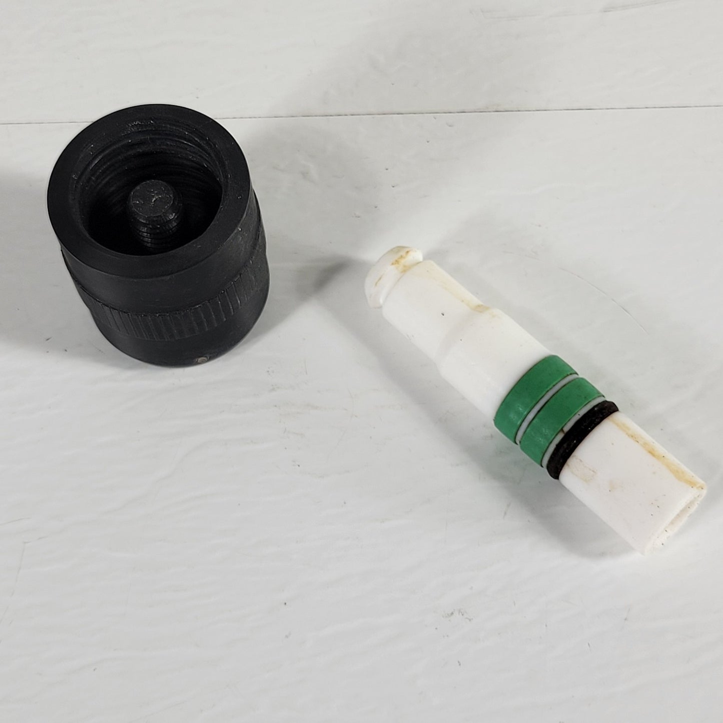 CHEMGLASS PTFE 0-12mm High Vacuum Valve Plug Only for Vacuum Systems, Green