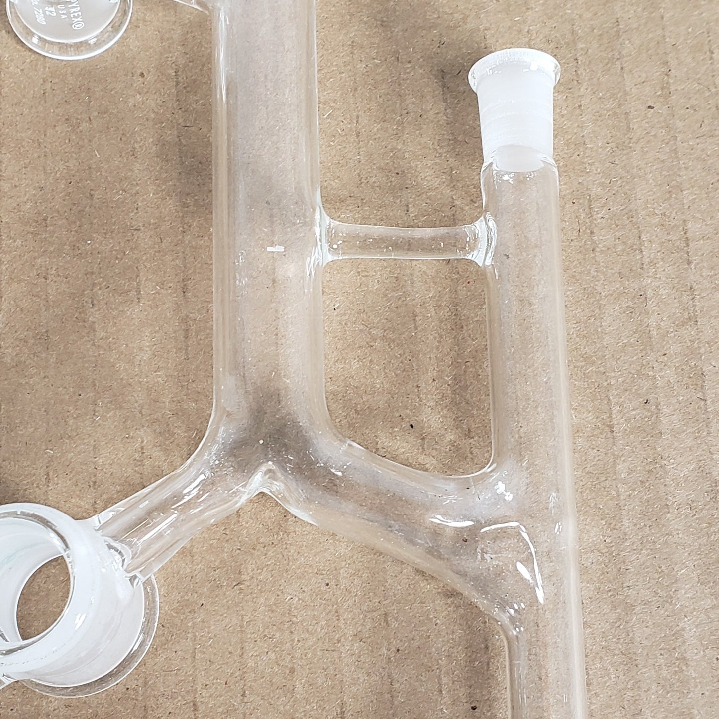 Kontes Style Variable Reflux Vacuum Distillation Head Cold Finger Stopcocks