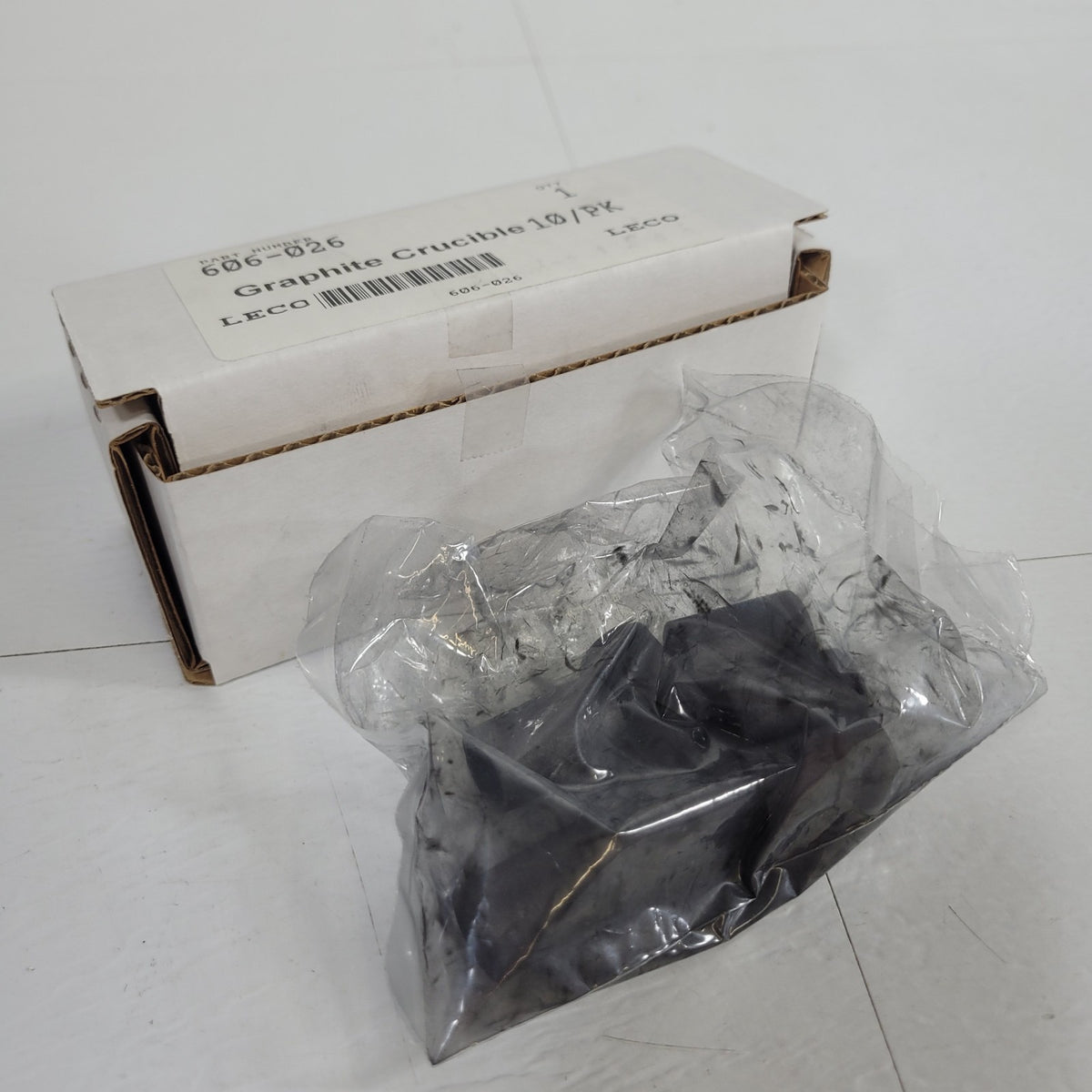 Lot of 7 LECO 606-026 Graphite Crucibles TruSpec Micro Oxygen Analyzer