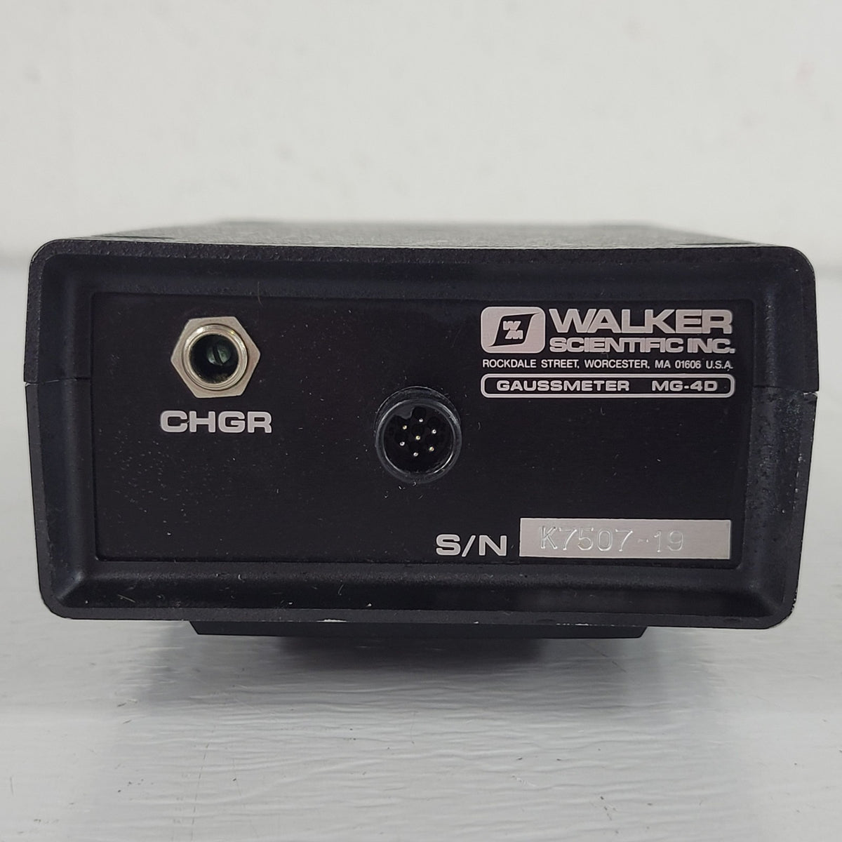 FOR PARTS Walker MG-4D Portable Gaussmeter Magnetic Field Meter Handheld