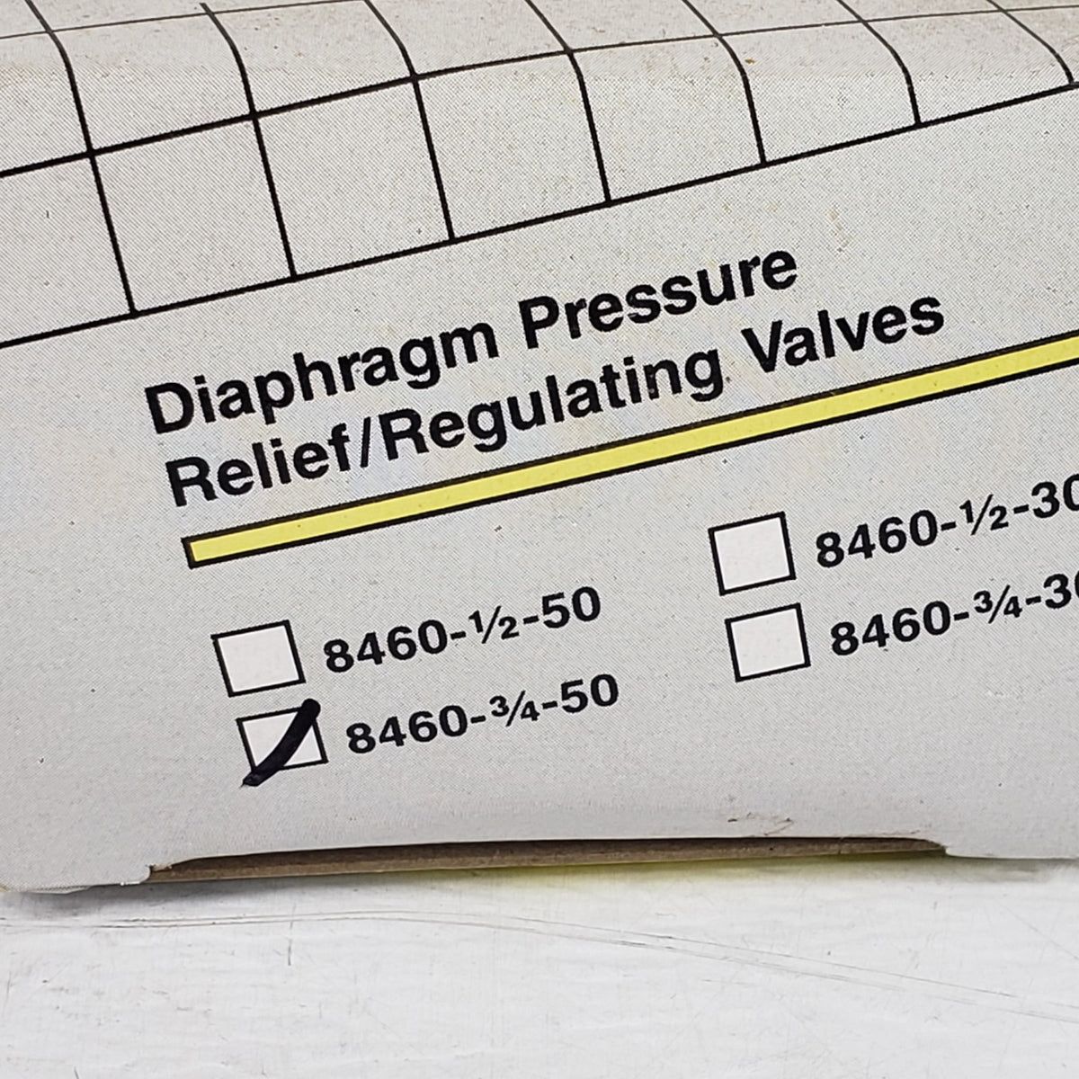 Spraying Systems 8460-3/4-50 Diaphragm Pressure Relief Valve 3/4" NPT 50 PSI