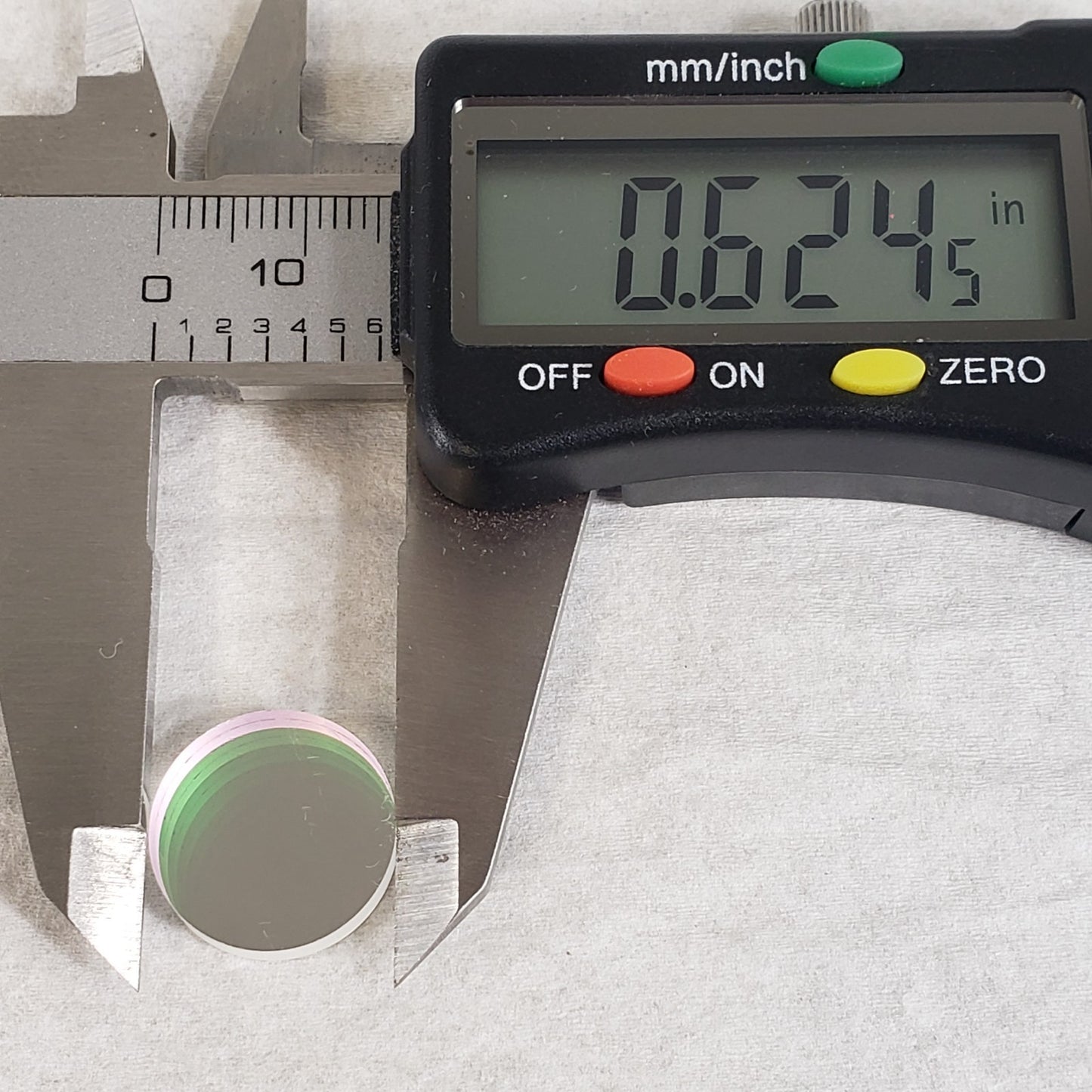 750LP 5/8" Longpass Optical Filter, 750nm LP, Flow Cytometry / FACS Fluorescence