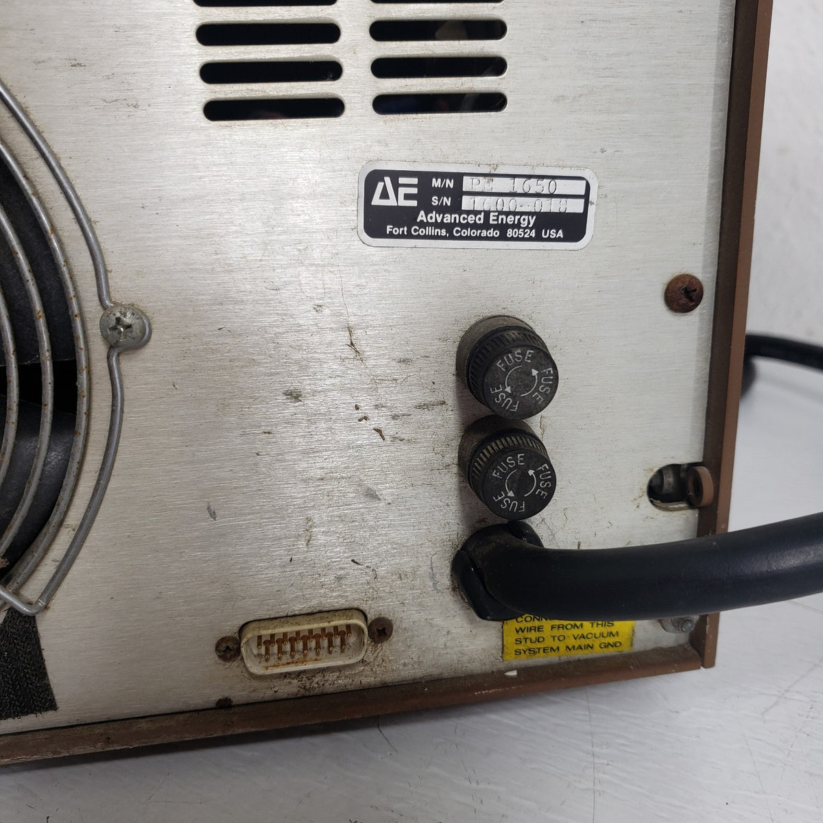 Advanced Energy Drytek PE1650 AC Plasma Source RF Generator 240V 20A Remote