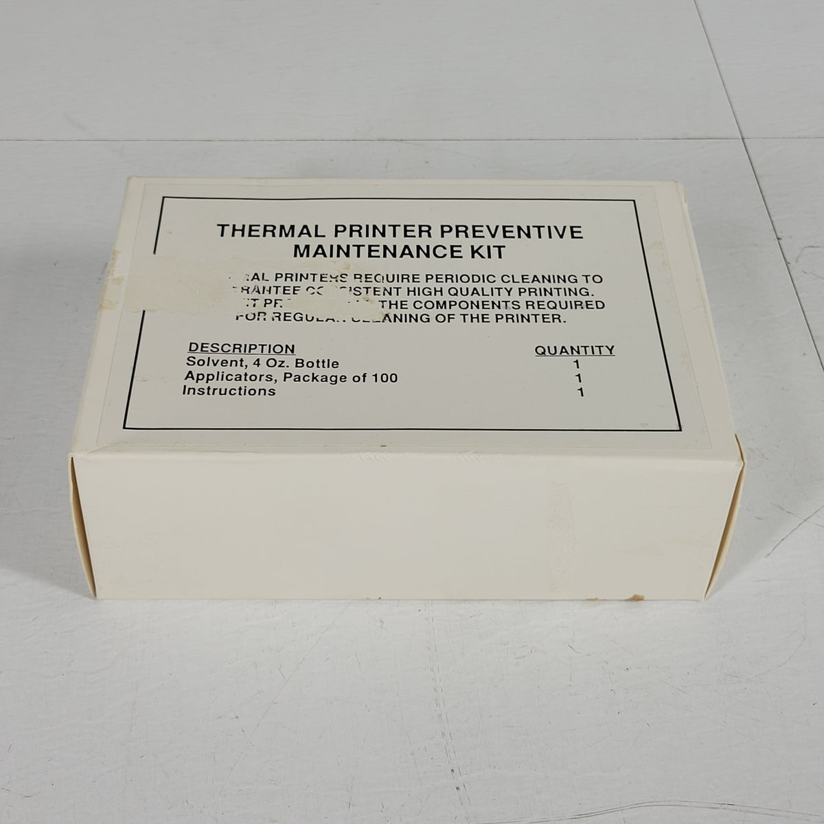 IPS950 Zebra 90Xi Thermal Printer Printhead Cleaning Maintenance Kit Open Box