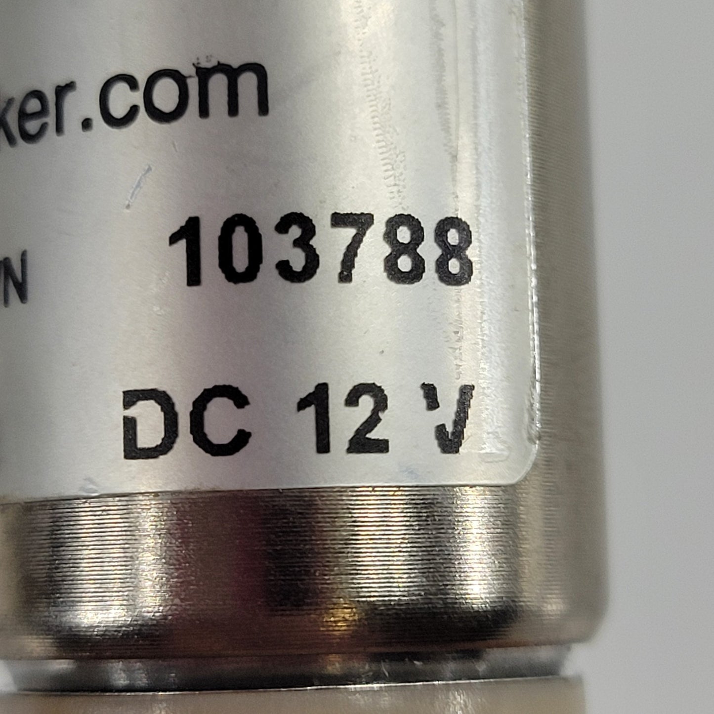 Parker 003-0860-900 Series 3 12VDC 2-Way NC Inert Liquid Solenoid Valve